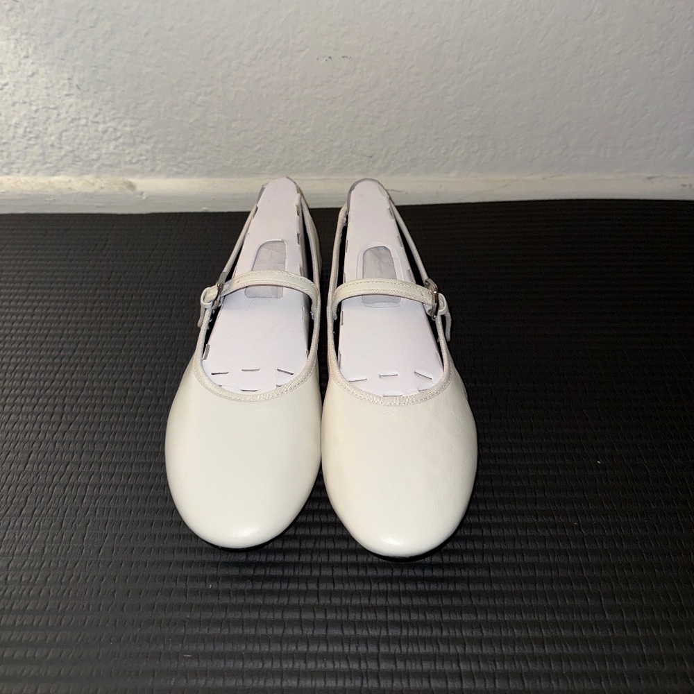 Leather Zara Ballet Flats (New)